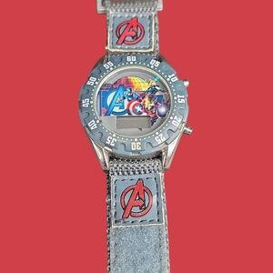 Marvel Avengers Gray and Red Smartwatch